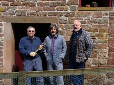 The first mill volunteers